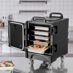 Transportador de bandejas de alimentos isotérmico SPBWXHSLLD | VEVOR