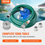 Kit de manguera de succión para bomba de agua | VEVOR