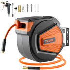 Carrete de manguera de aire retráctil FBSKQRGJP6 | VEVOR