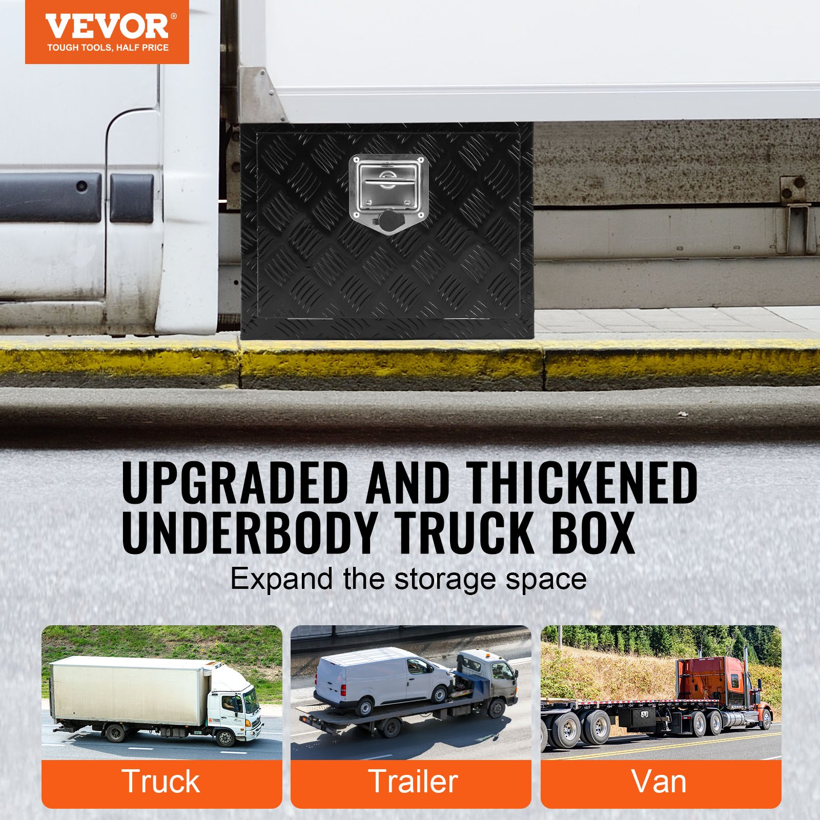 Caja de herramientas para debajo de la carrocería | VEVOR