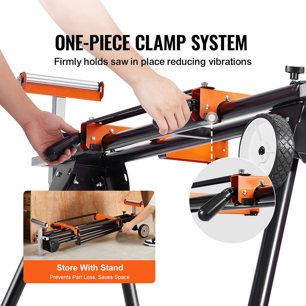 Soporte para sierra ingletadora, 250 kg | VEVOR
