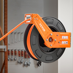 Carrete de manguera de aire retráctil KFSKQRGJP5 | VEVOR
