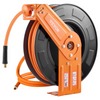 Carrete de manguera de aire retráctil, 300 psi