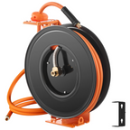Carrete de manguera de aire retráctil KFSKQRGJP5 | VEVOR