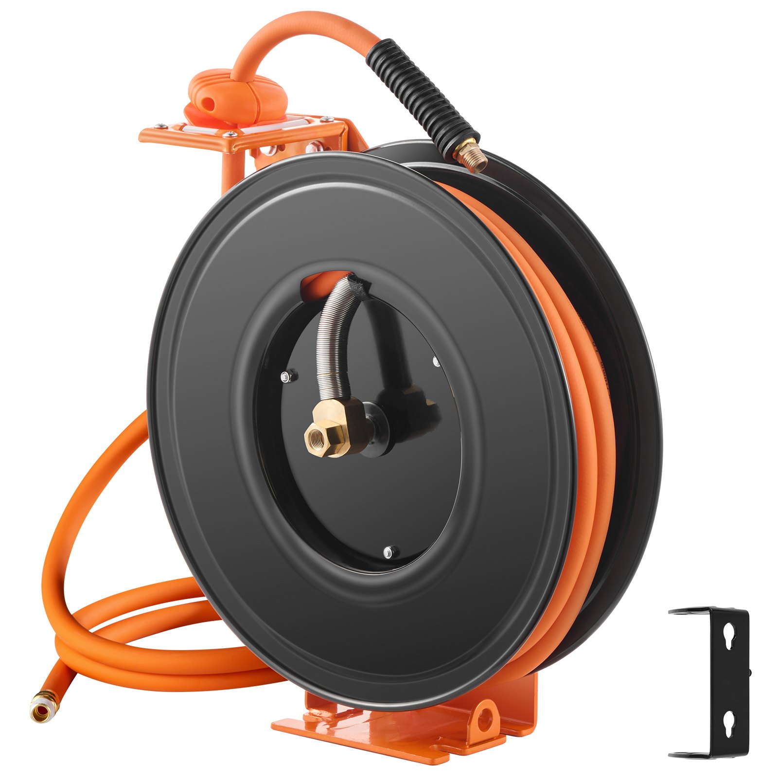 Carrete de manguera de aire retráctil KFSKQRGJP5 | VEVOR
