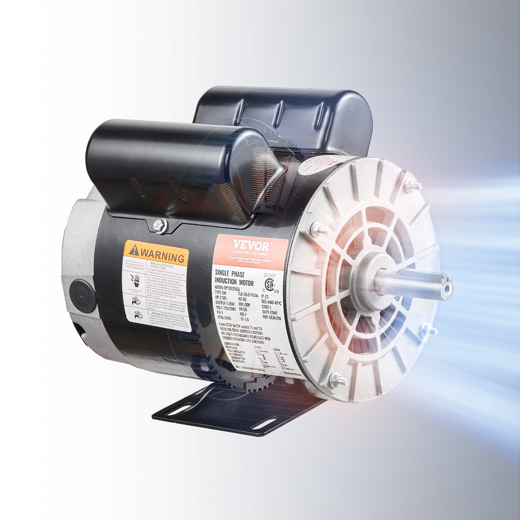 Motor eléctrico para compresor de aire 2HP SPL | VEVOR