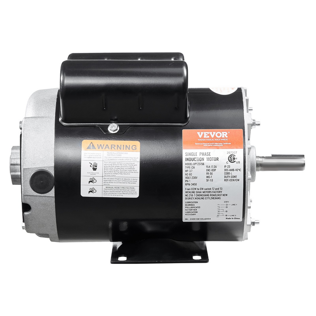 Motor compresor de aire de 3, 7 HP | VEVOR