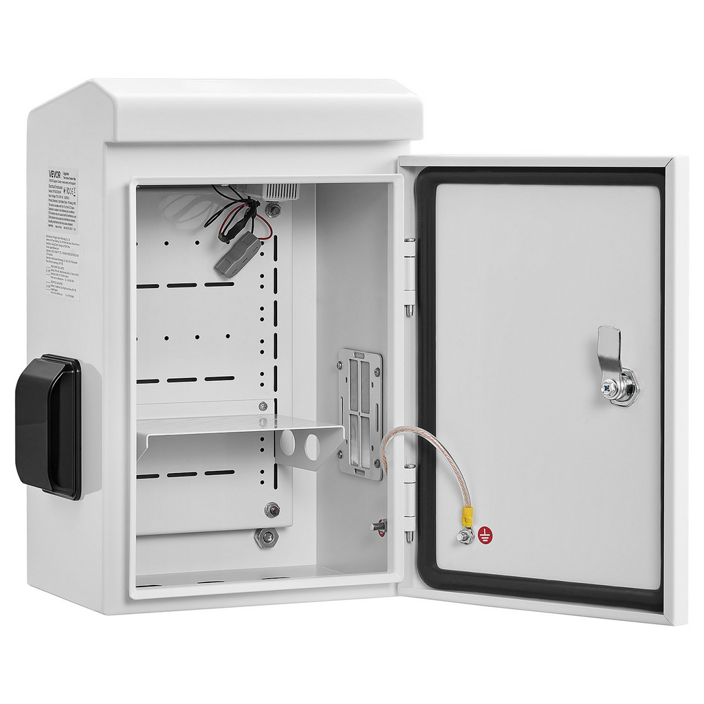 Caja eléctrica exterior, carcasa abatible impermeable IP65 | VEVOR