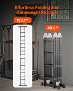 Escalera plegable multiusos | VEVOR