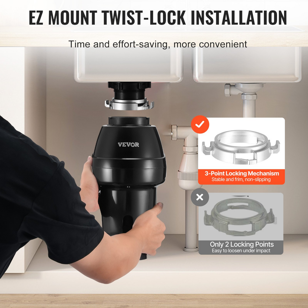 Triturador de basura | VEVOR
