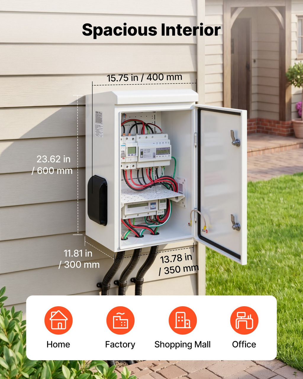 Miniatura del producto Caja eléctrica exterior | VEVOR