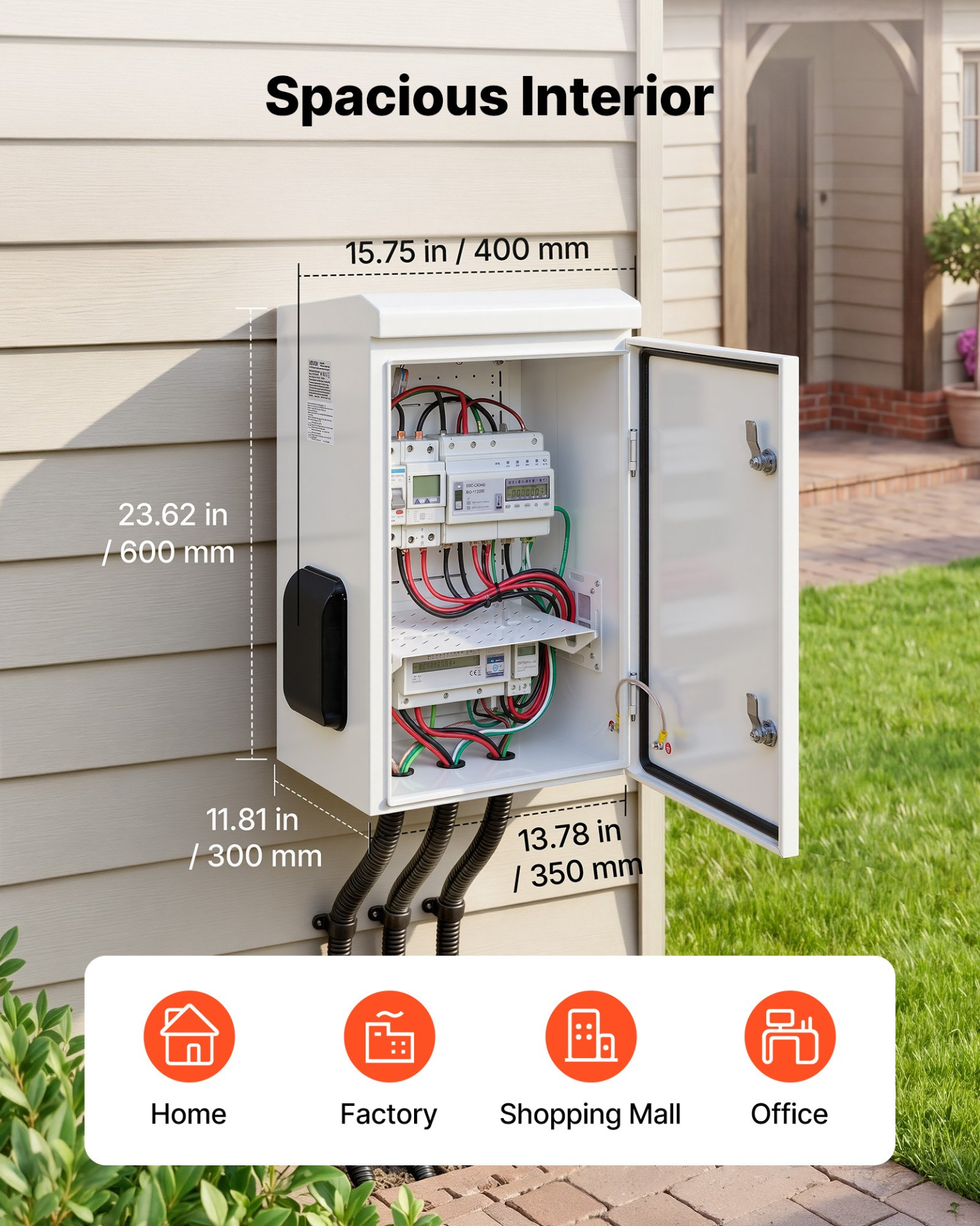Miniatura del producto Caja eléctrica exterior | VEVOR