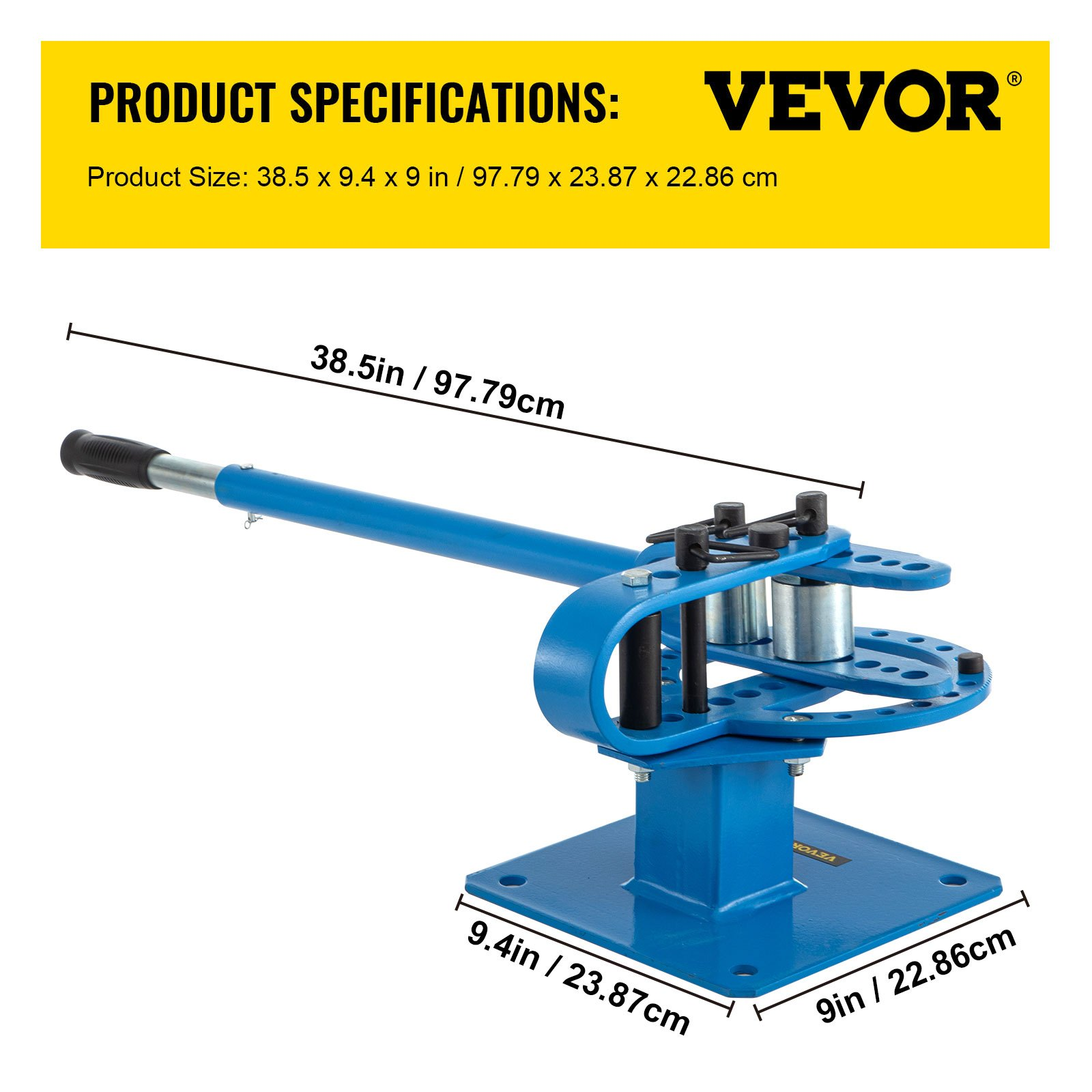 Dobladora manual YP-9 | VEVOR