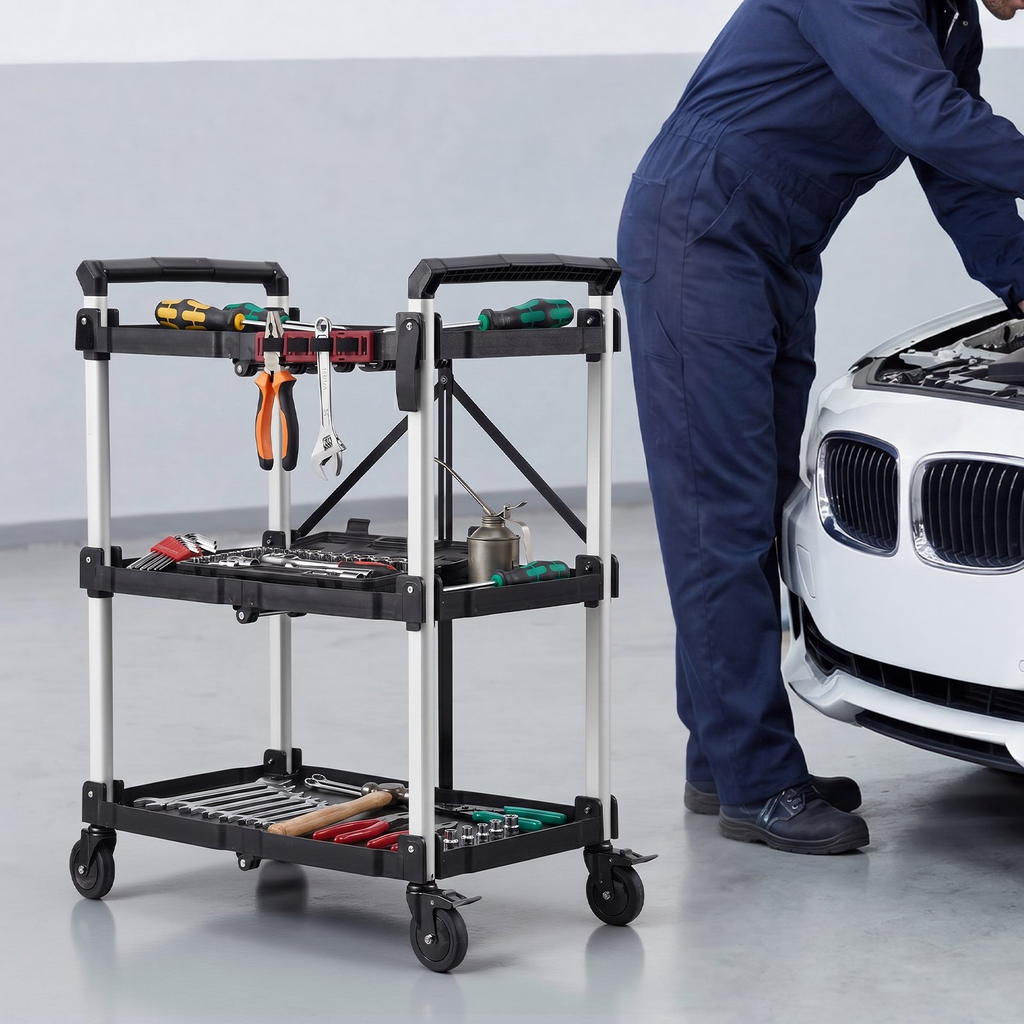 Carro utilitario, capacidad de 136 kg (300 lbs) | VEVOR