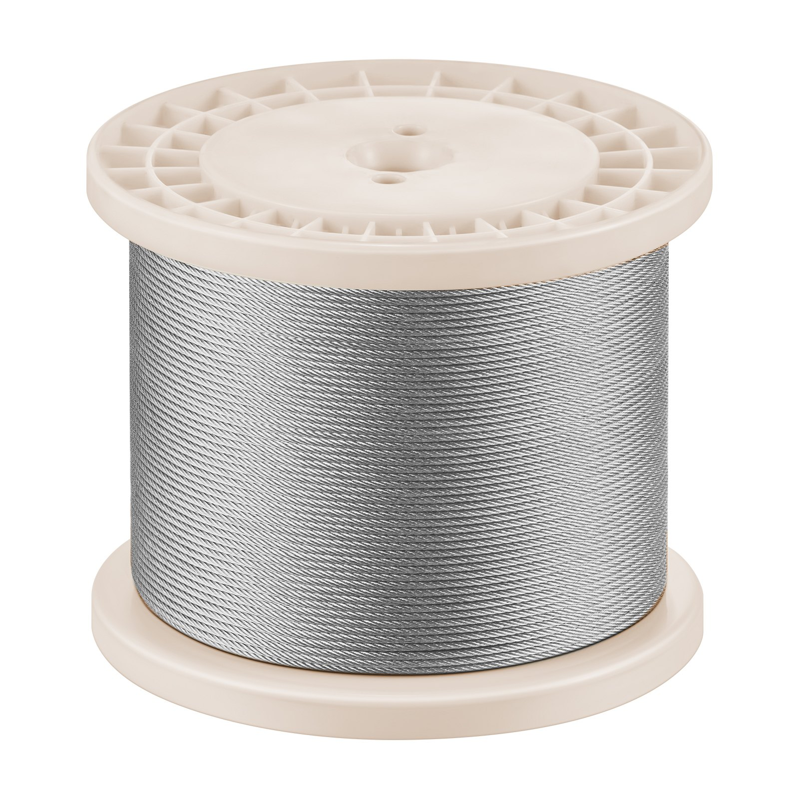 Cable de acero inoxidable de 1/8" y 1000 pies | VEVOR