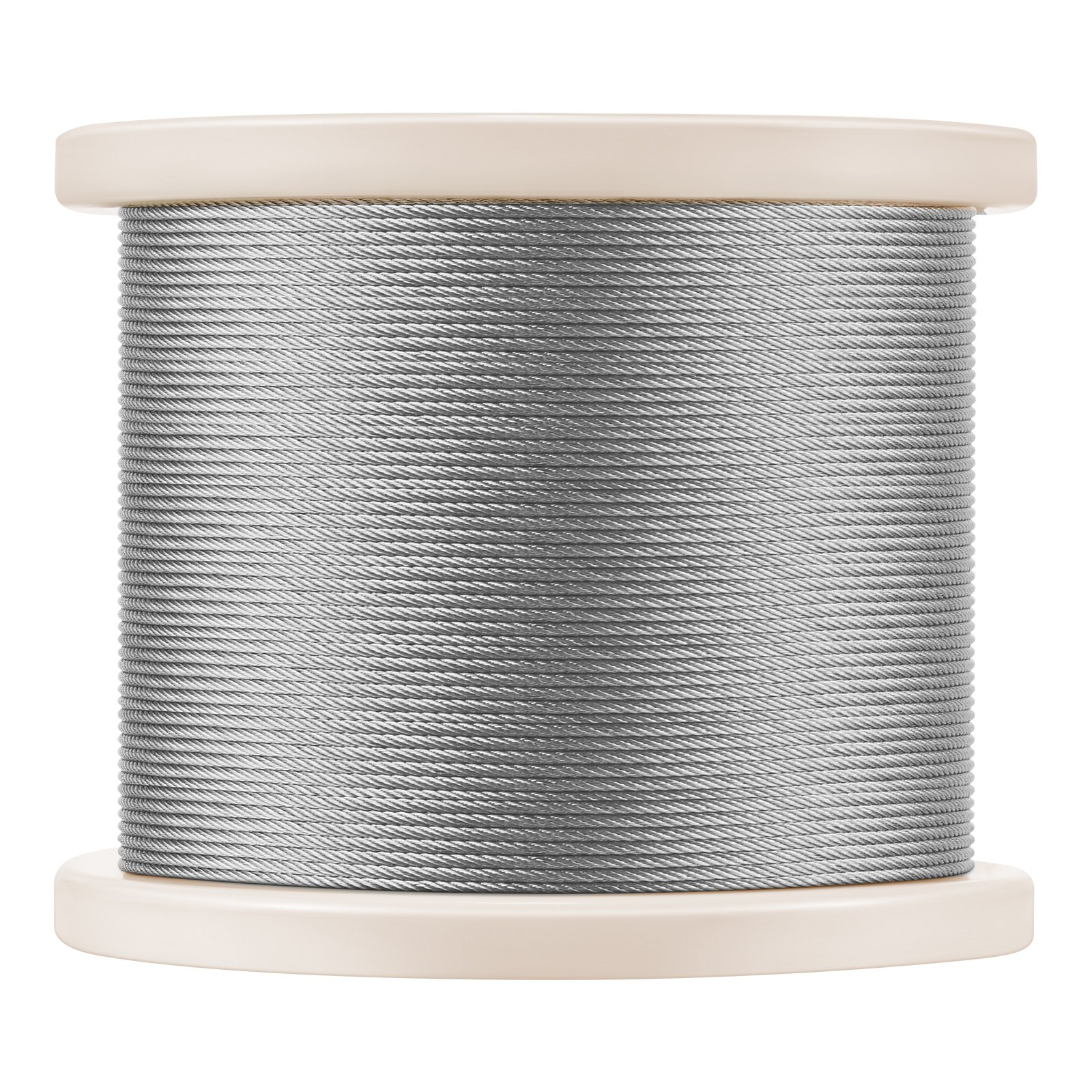 Cable de acero inoxidable de 1/8" y 1000 pies | VEVOR