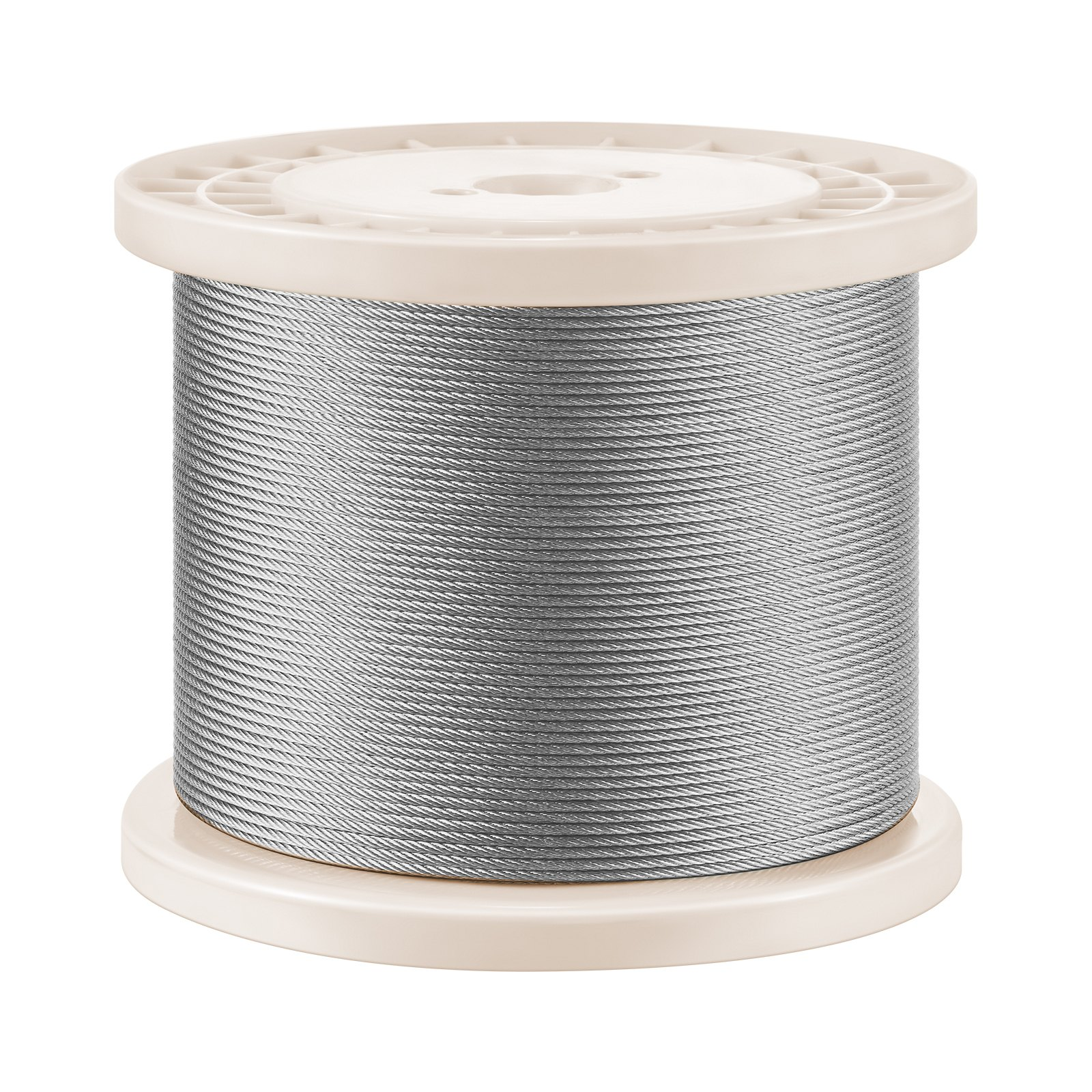 Cable de acero inoxidable de 1/8" y 1000 pies | VEVOR