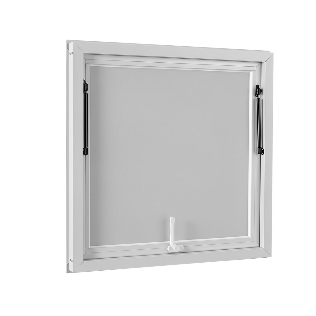Ventana de servicio de 36x36 pulgadas con marco | VEVOR