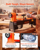 Torno para madera de 1/2 HP, 10" x 18"