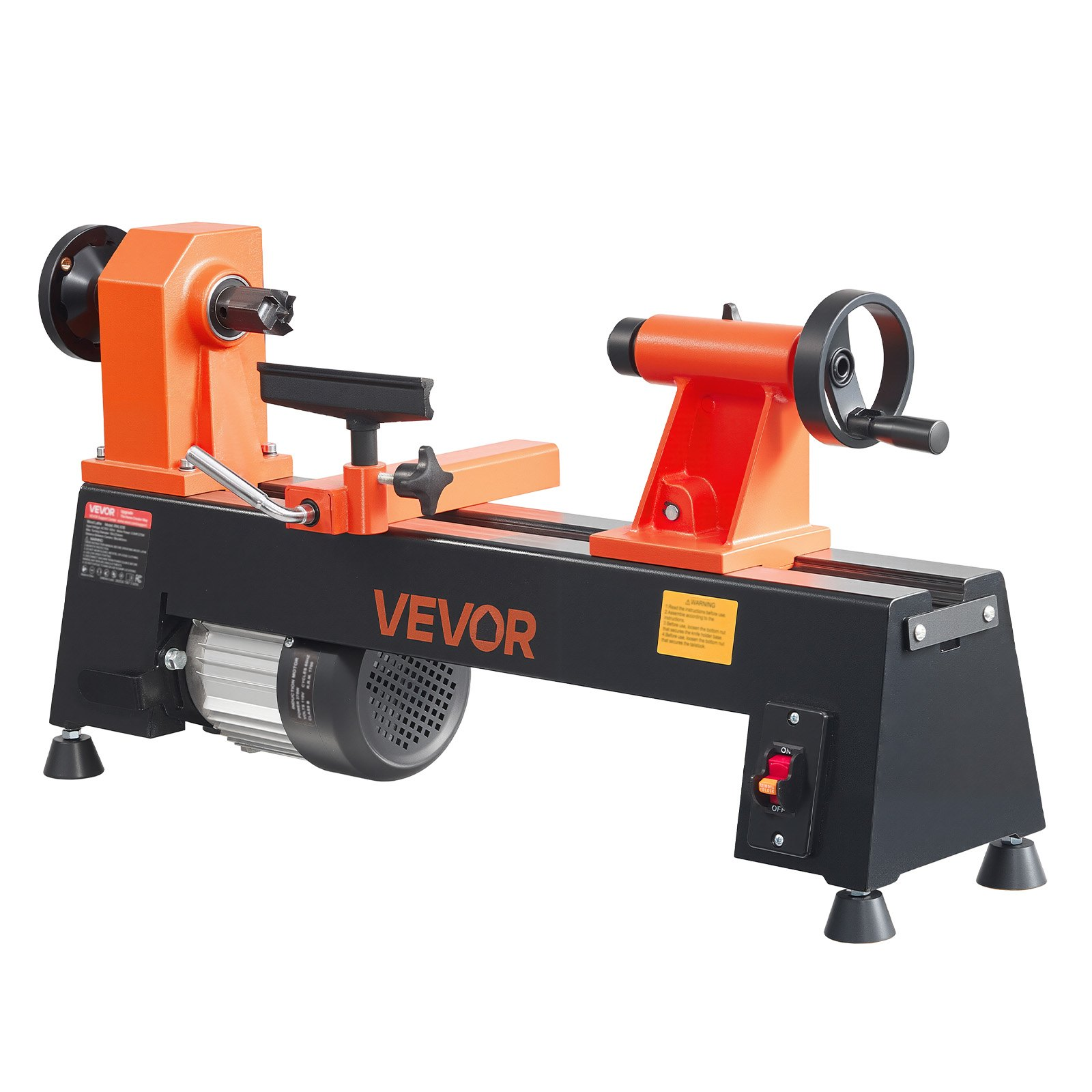Torno para madera de 1/2 HP, 10" x 18" | VEVOR