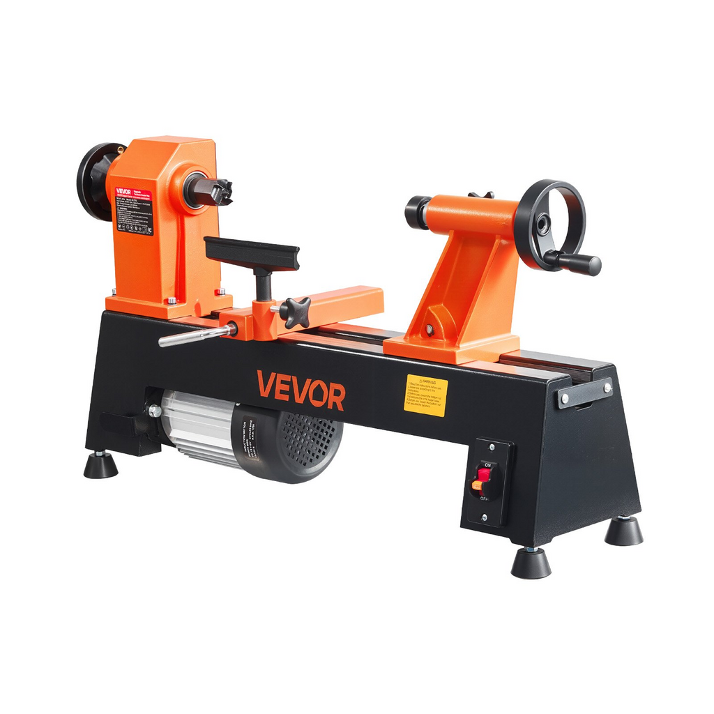 Torno para madera de 3/4 HP, 12" x 18" | VEVOR