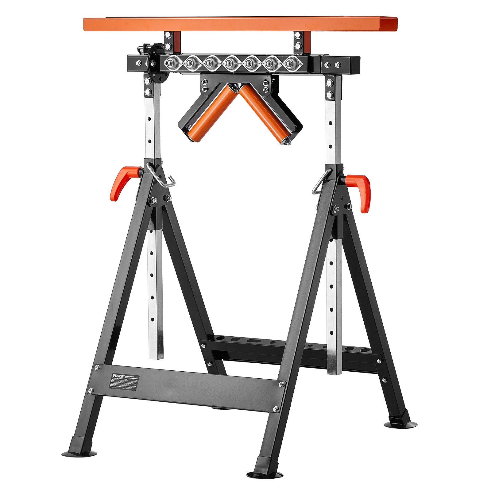 Soporte de rodillos 4 en 1, capacidad de carga de 200 kg | VEVOR
