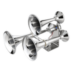 Bocina de aire de 3 trompetas, 150 dB | VEVOR