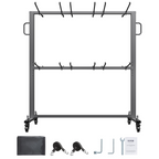 Estante plegable para sillas, capacidad de 363 kg (800 lb) | VEVOR