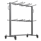 Estante plegable para sillas, capacidad de 363 kg (800 lb) | VEVOR