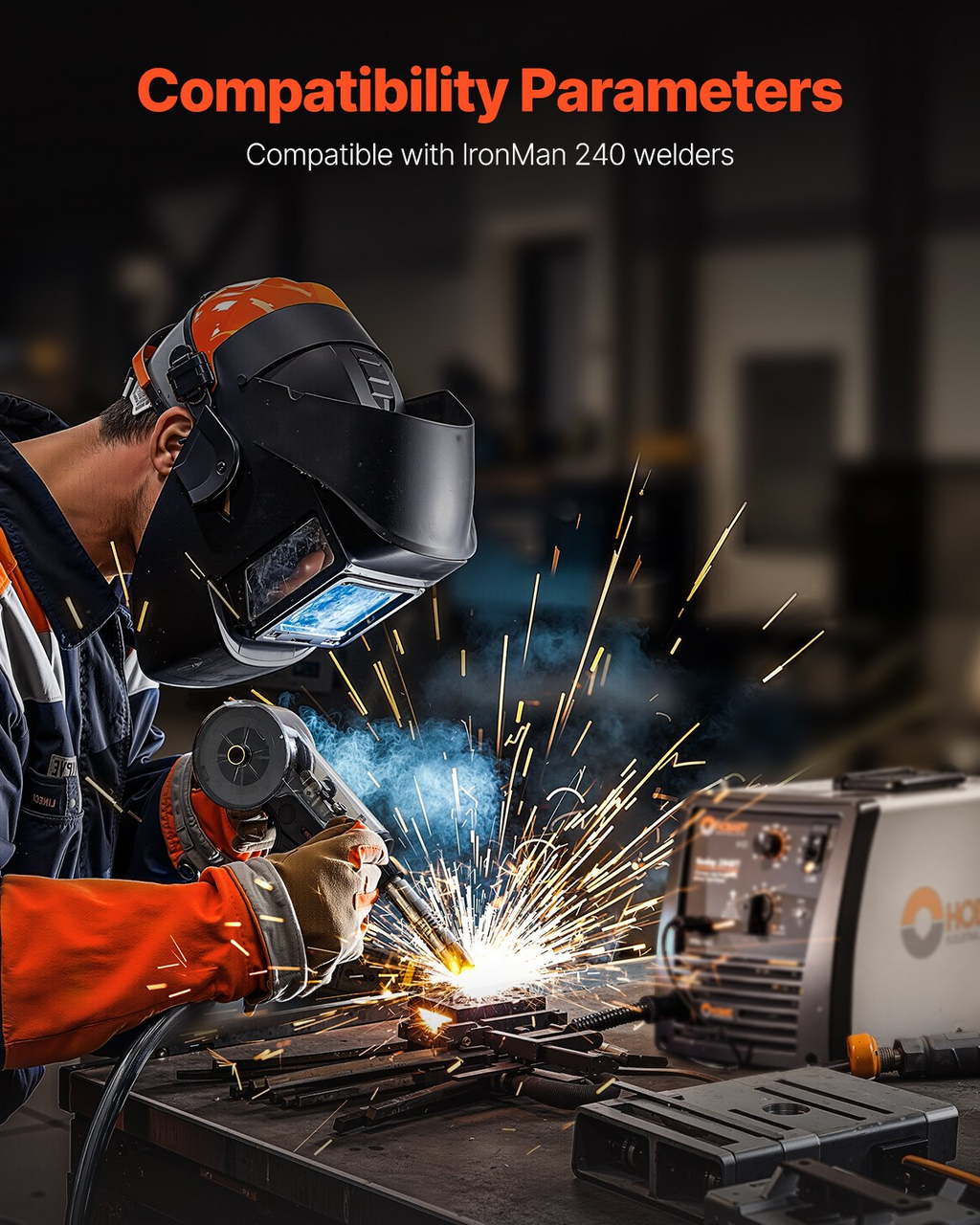Pistola de soldadura de 200 amperios con cable de 6 metros | VEVOR