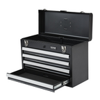 Caja de herramientas metálica, 52 cm | VEVOR