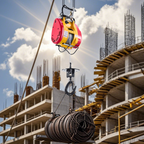 Cabrestante eléctrico 2 en 1, capacidad de 1100 lb | VEVOR