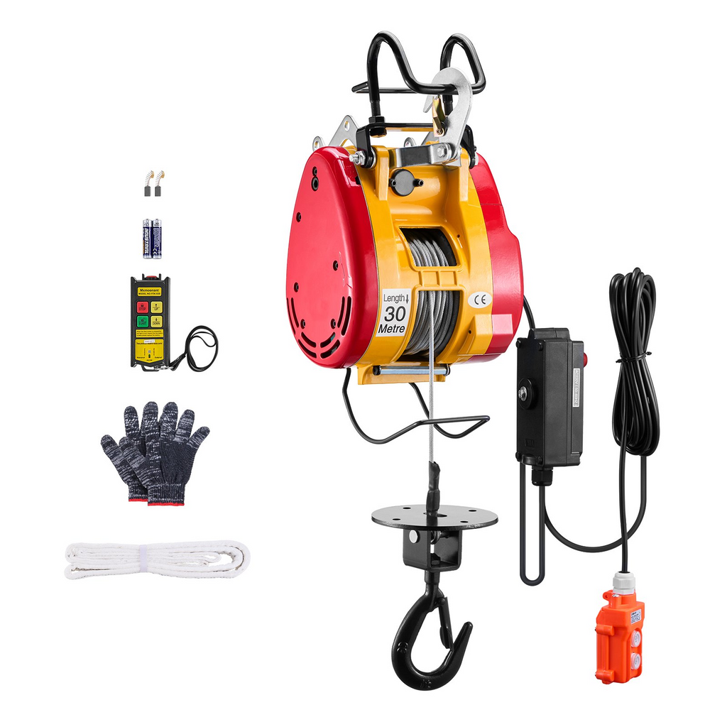 Cabrestante eléctrico 2 en 1, capacidad de 1100 lb | VEVOR