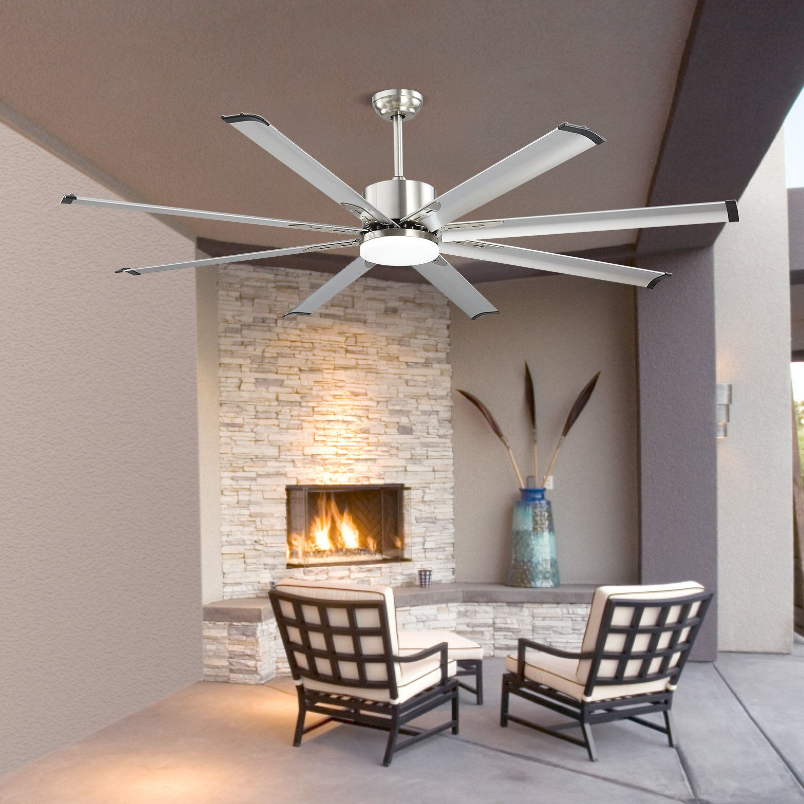 Ventilador de techo de 72 pulgadas con luz | VEVOR