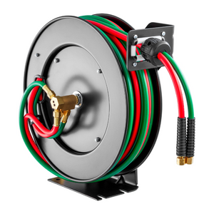Carrete de manguera retráctil para soldadura HJRGJP50FT