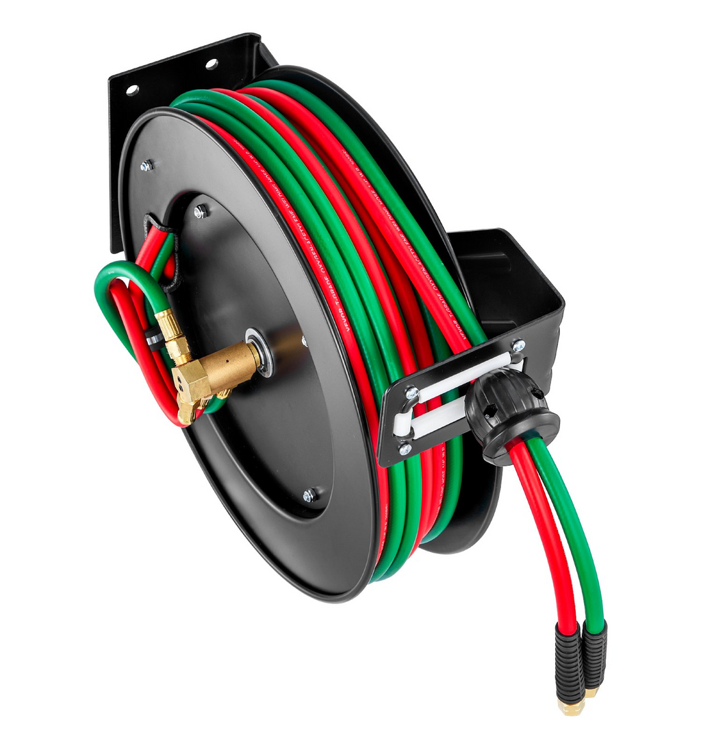 Carrete de manguera retráctil para soldadura HJRGJP50FT | VEVOR