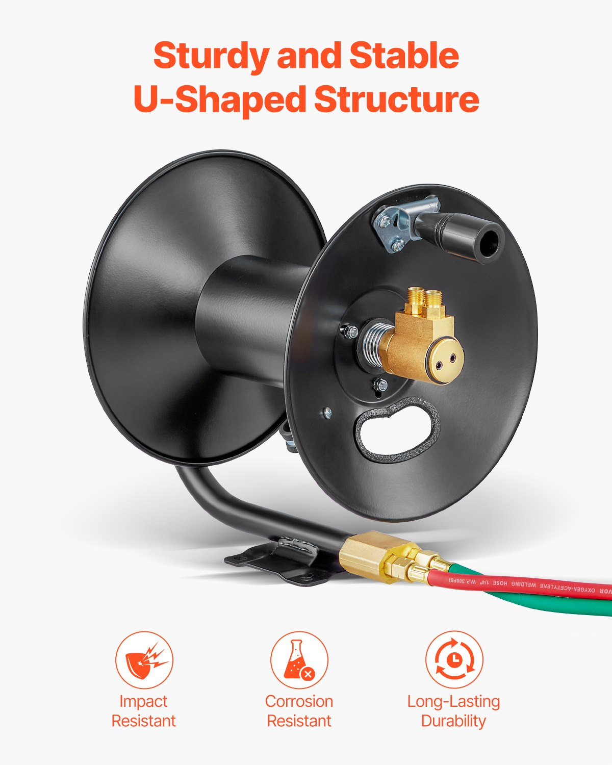 Carrete para manguera de soldadura | VEVOR