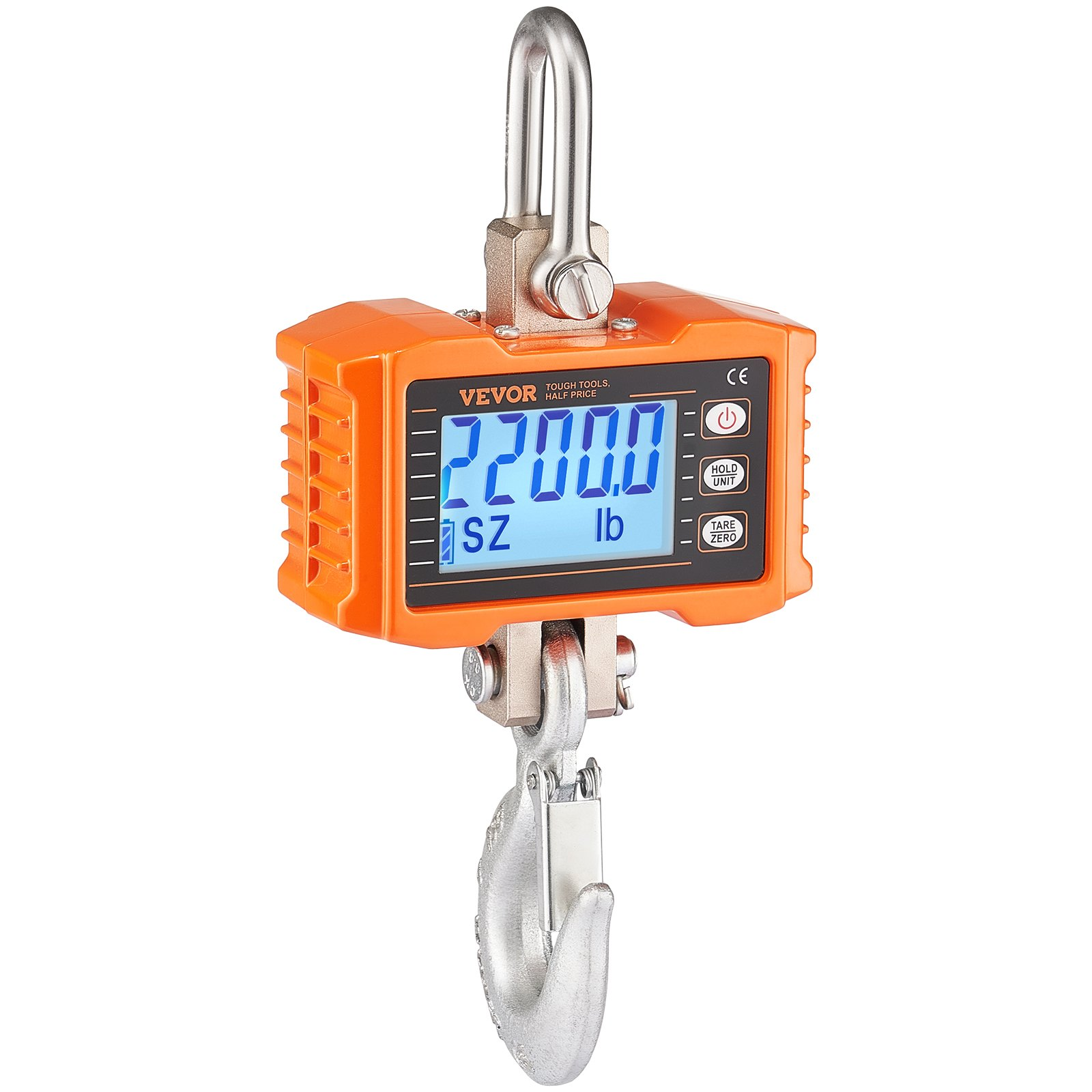 Balanza digital para grúa, 1000 kg (2200 lbs) | VEVOR