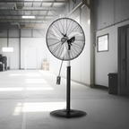 Ventilador de pedestal industrial, 24 pulgadas | VEVOR