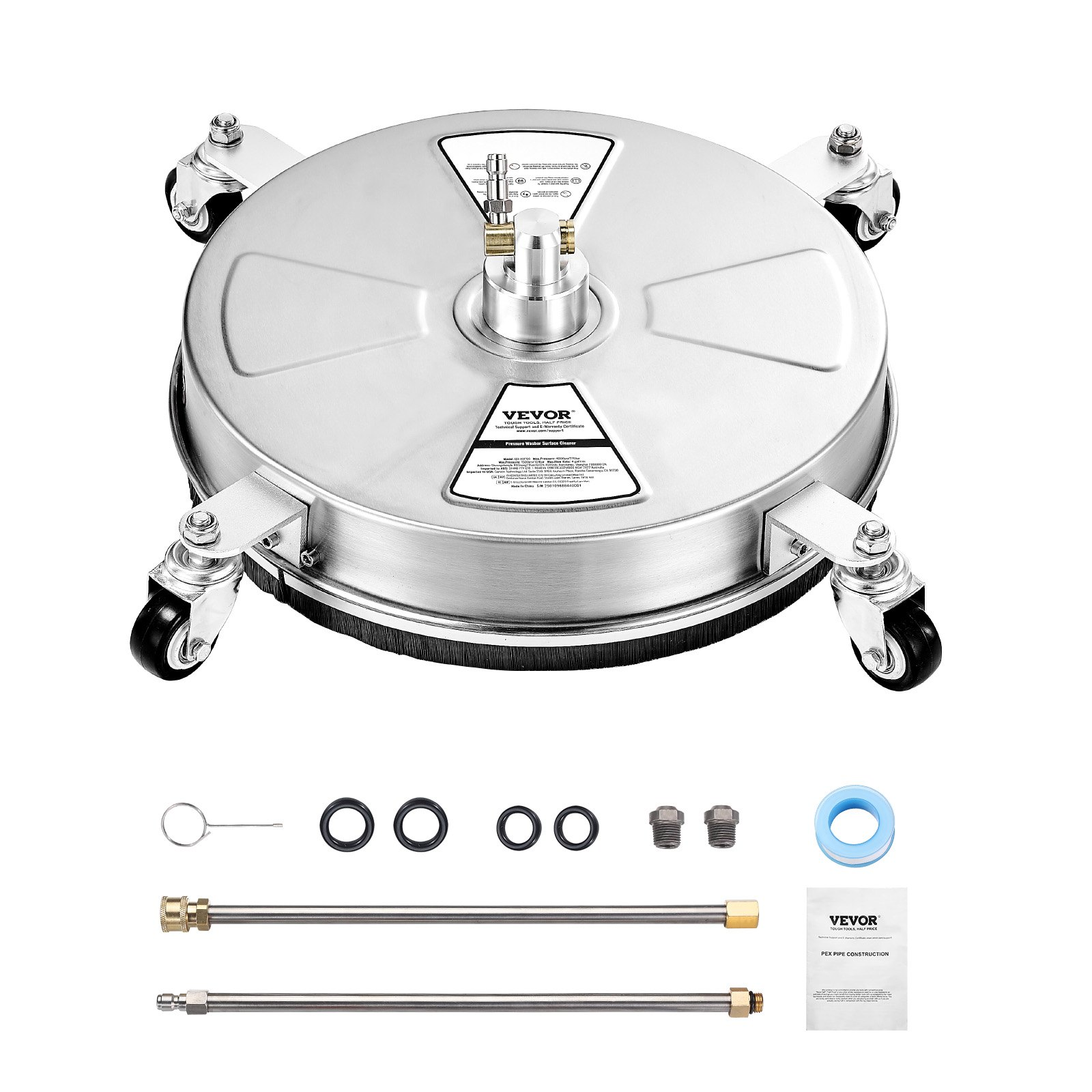 Limpiador de superficies para hidrolavadora de 16.5" | VEVOR