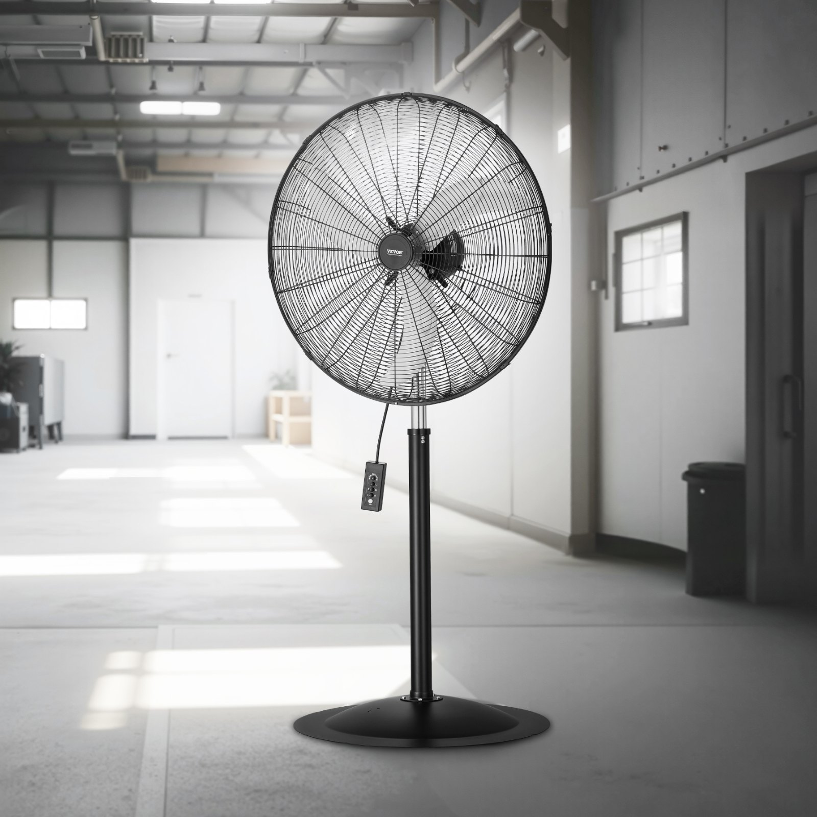Ventilador de pedestal industrial, 76 cm (30 pulgadas) | VEVOR
