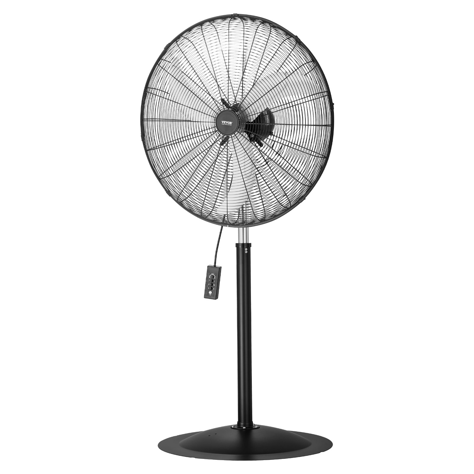 Ventilador de pedestal industrial, 76 cm (30 pulgadas) | VEVOR