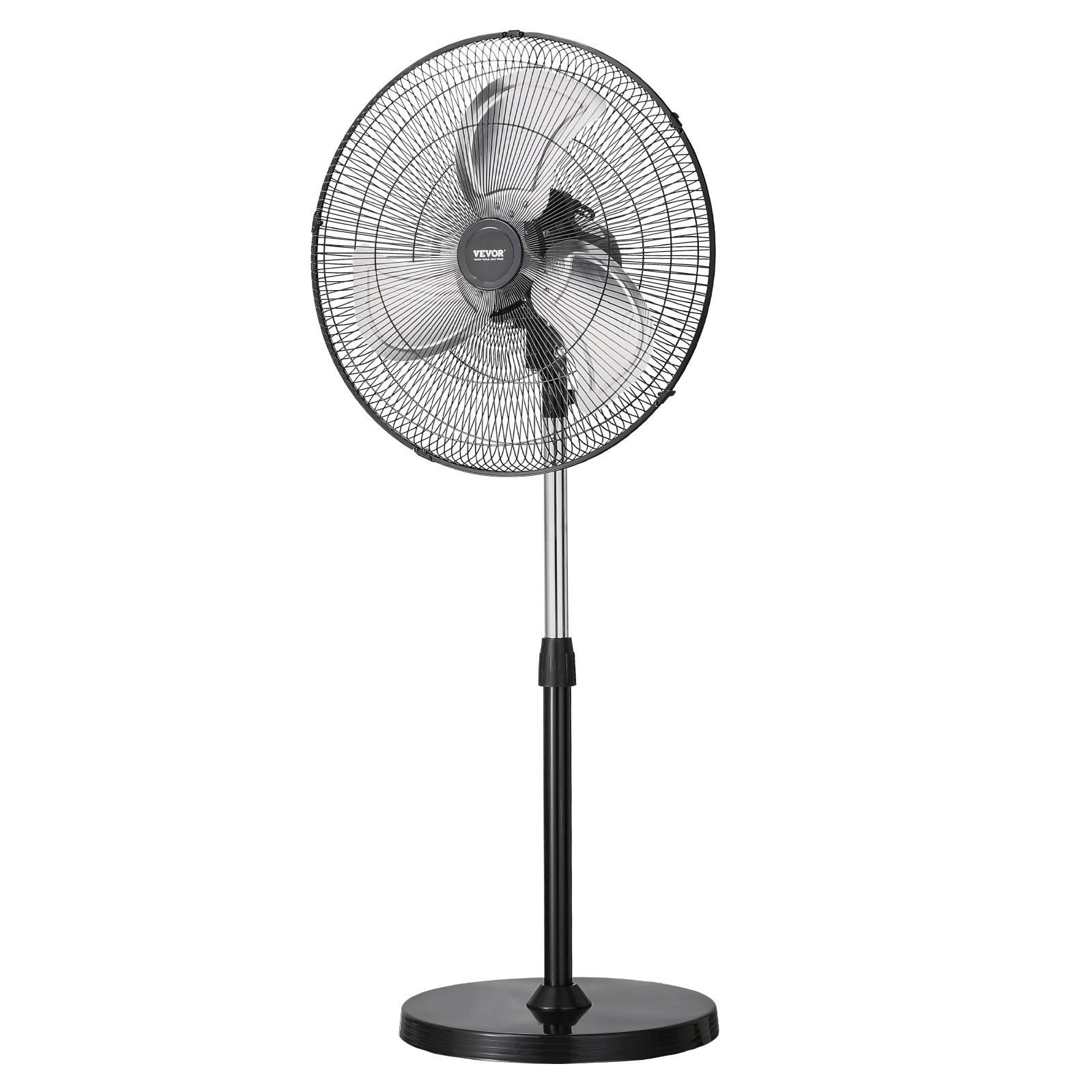 Ventilador de pedestal industrial, 20 pulgadas | VEVOR