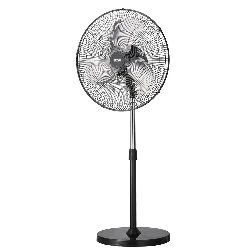 Ventilador de pedestal industrial, 20 pulgadas | VEVOR