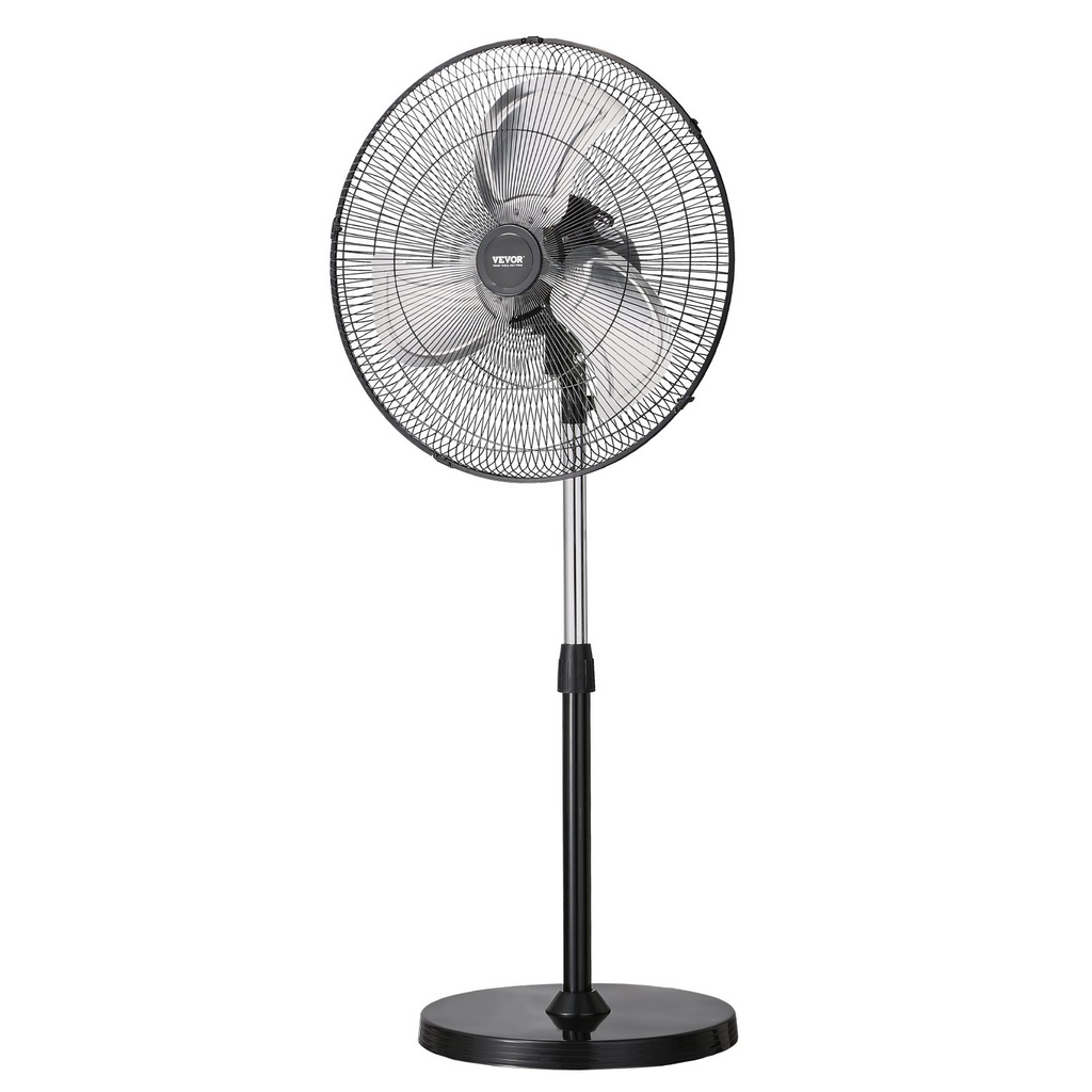Ventilador de pedestal industrial, 18 pulgadas | VEVOR