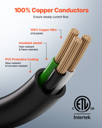 Cable de extensión para generador de 30 amperios | VEVOR