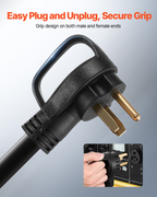 Cable de extensión para generador de 30 amperios | VEVOR