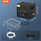 Limpiador ultrasónico de 10 L | VEVOR