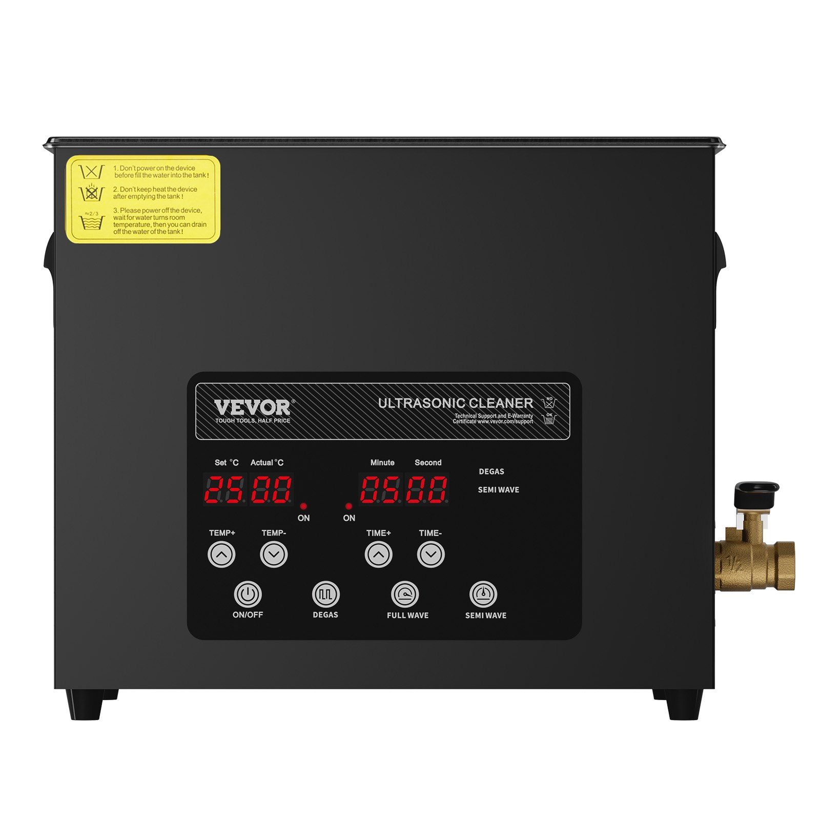 Limpiador ultrasónico de 10 L | VEVOR