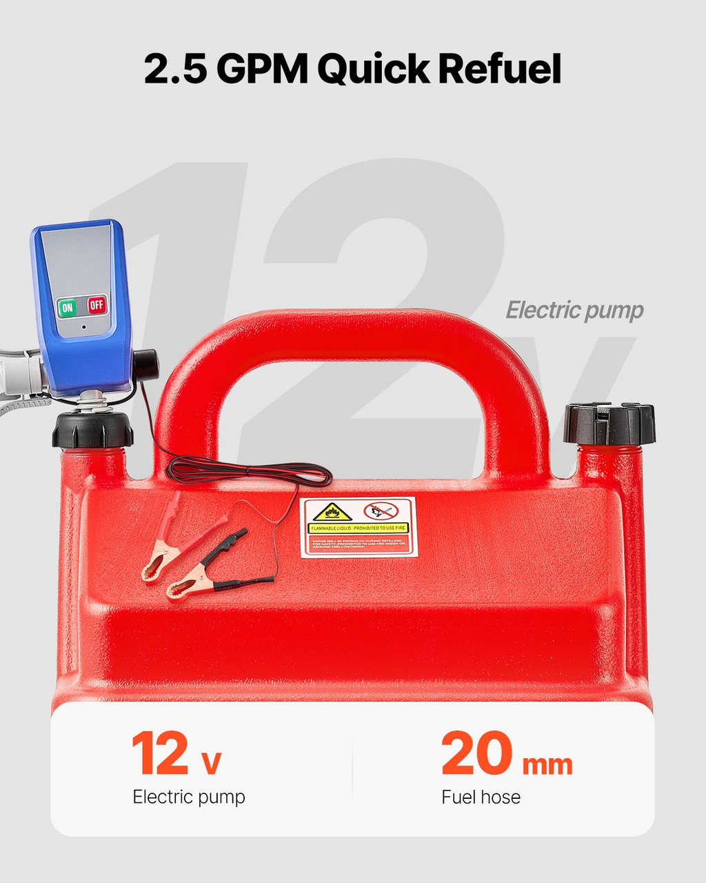 Depósito de combustible portátil Fuel Caddy | VEVOR